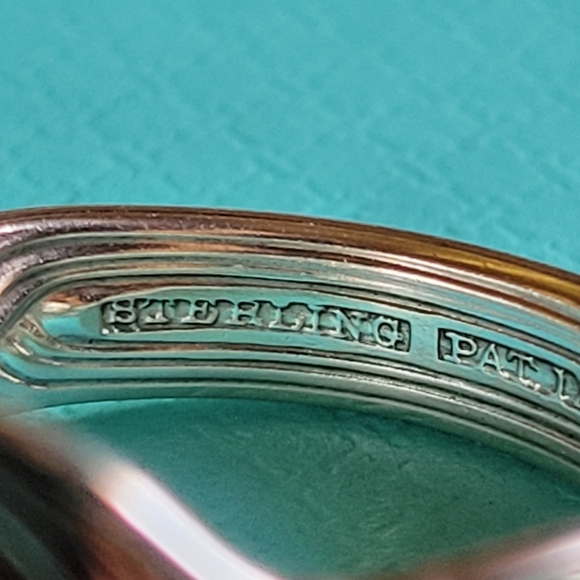 1890 Tiffany &Company Broom Corn Spoon Ring in Sterling Silver #69 - Picture 12 of 17